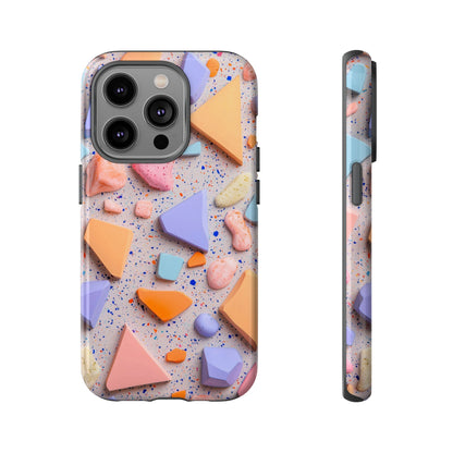 Playful Pastel Terrazzo Phone Case for iPhone, google Pixel & Samsung