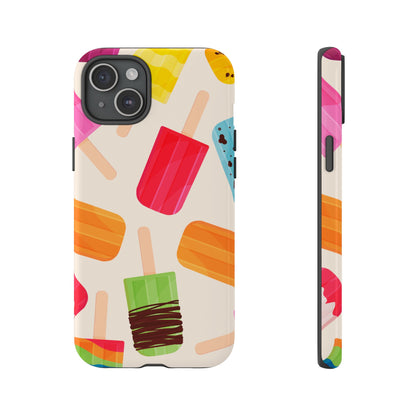 Colorful Popsicle Pattern Phone Case for iPhone, Google Pixel, Samsung