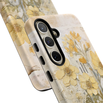 Vintage Botanical Floral Mobile Case