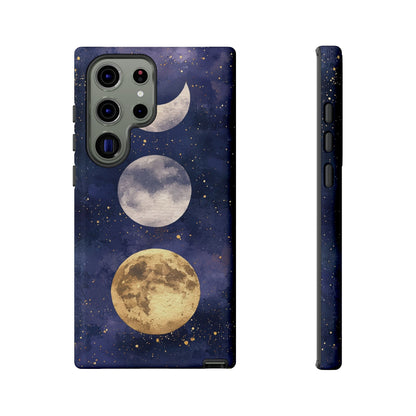 Moon Magic Watercolor Phone Case for iPhone, google Pixel & Samsung
