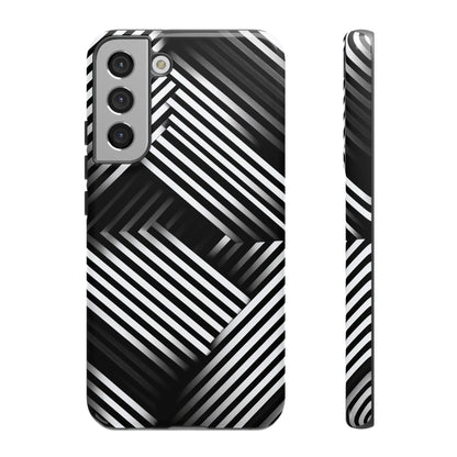 Monochrome Matrix Phone Case for iPhone, Pixel & Samsung