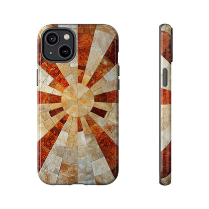 Boho Radiance Stone Mosaic Phone Case for iPhone, Pixel & Samsung