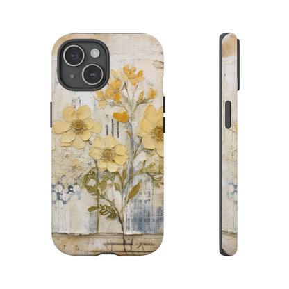 Vintage Botanical Floral Mobile Case