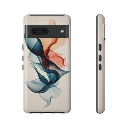 Ethereal Flow – Minimal Abstract Phone Case for iPhone, Google Pixel, Samsung