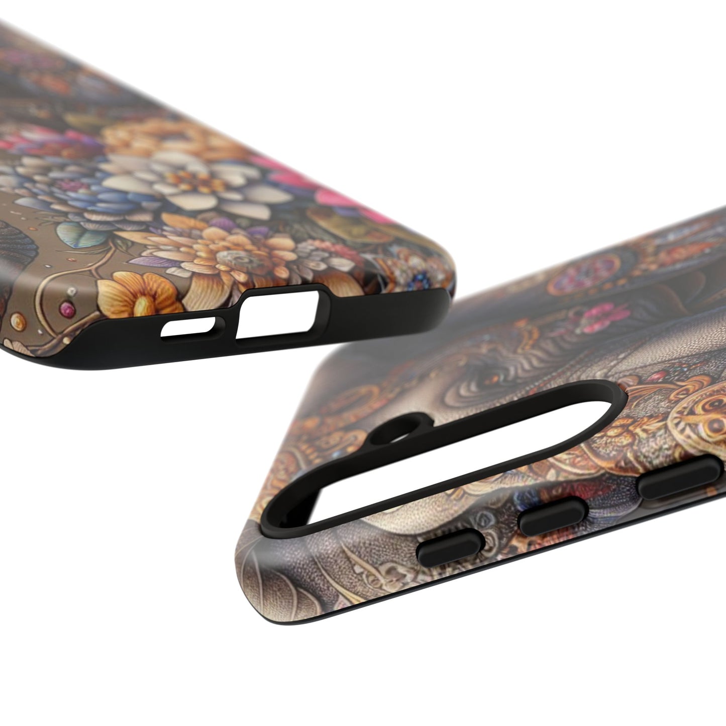 Royal Ornate Elephant Mobile Cover – Luxurious Bohemian Art