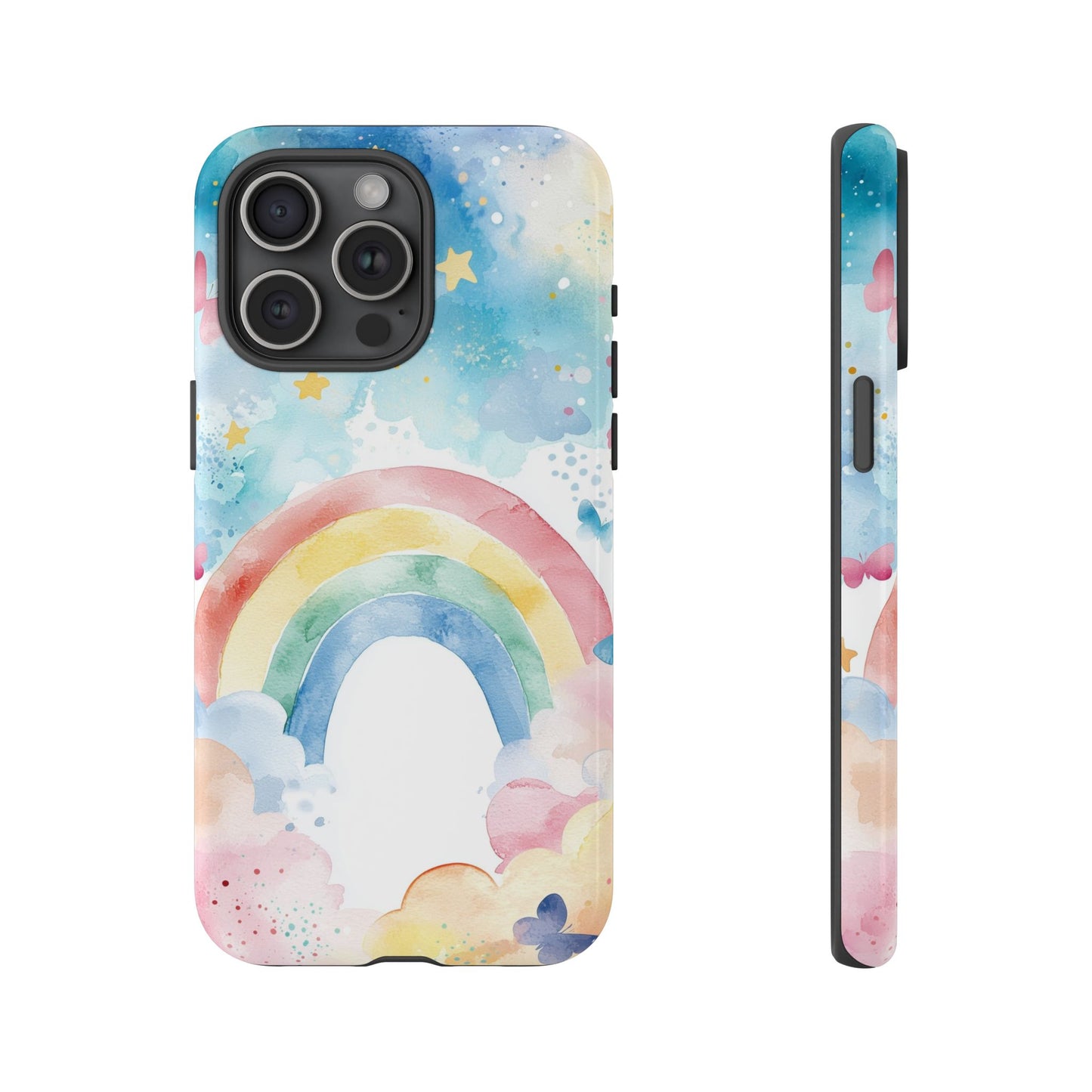 Mystic Splash Rainbow Watercolor Phone Case for iPhone, google Pixel & Samsung