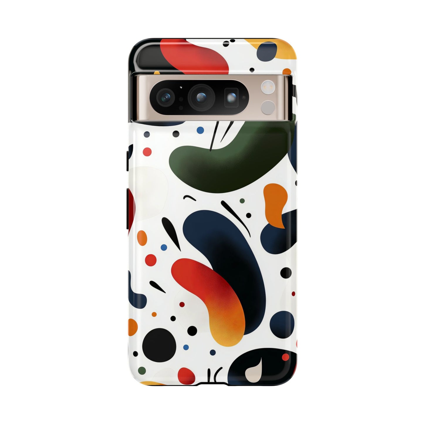 Playful Pop Flow – Abstract Color Splash Case for iPhone, Google Pixel & Samsung