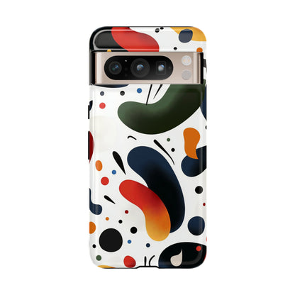 Playful Pop Flow – Abstract Color Splash Case for iPhone, Google Pixel & Samsung