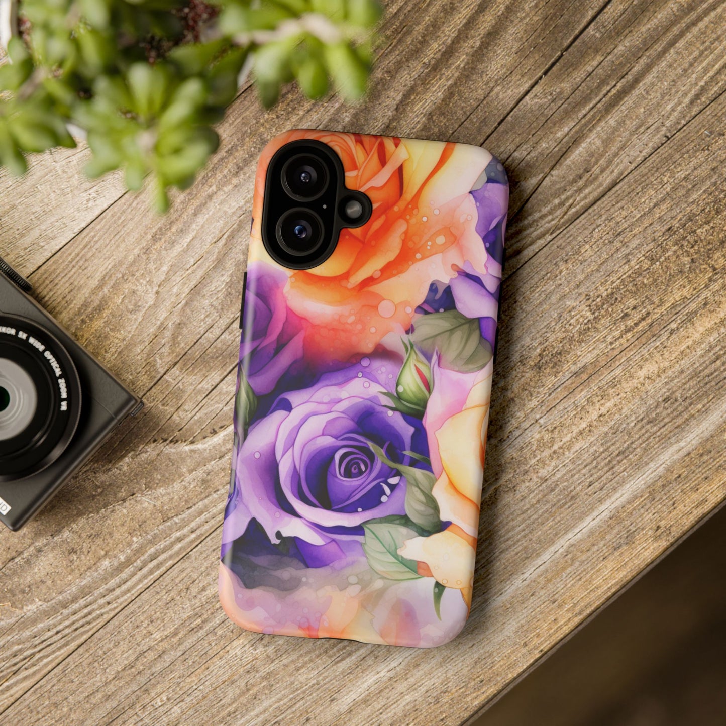 Elegant Rose Blossom Mobile Case
