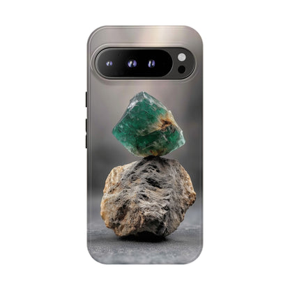 Balanced Emerald Phone Case for iPhone, Samsung & Google Pixel
