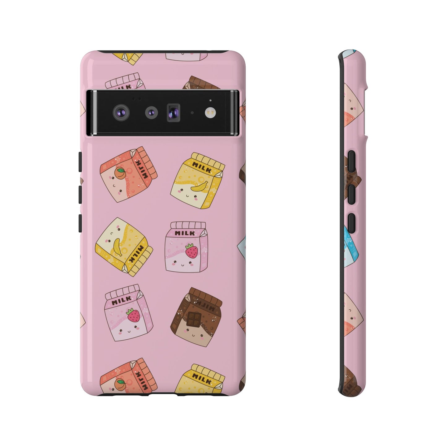 Kawaii Milk Carton Phone Case for iPhone, Google Pixel, Samsung