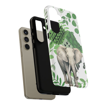 Tropical Elephant Mobile Cover – Nature-Inspired Boho Art
