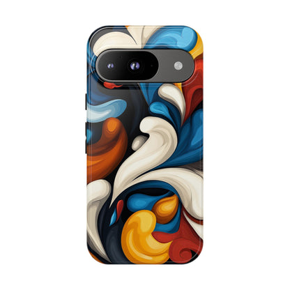ColorSurge – Bold Fluid Abstract  Phone Case for iPhone, Samsung & Pixel