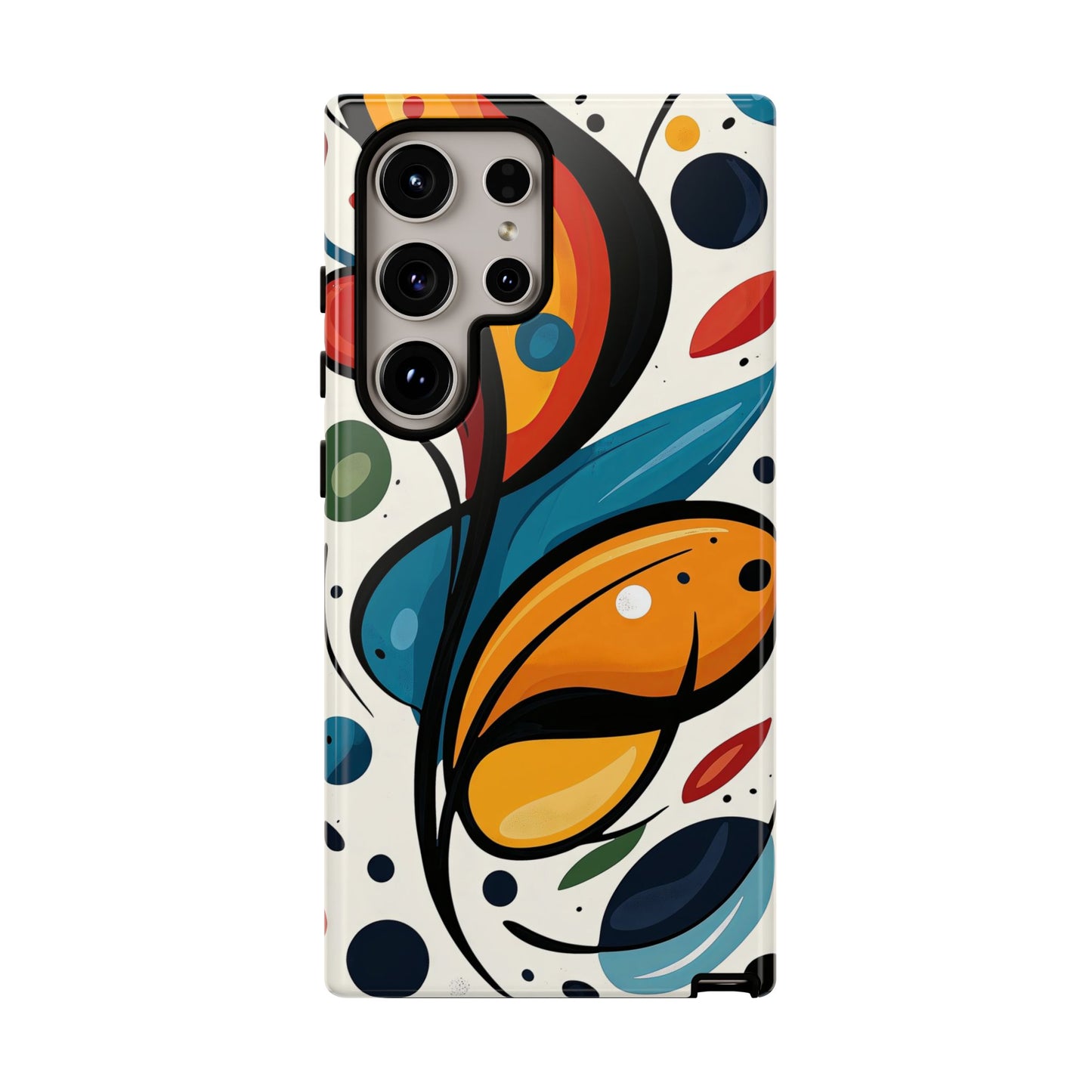 Vibrance Bloom – Bold Abstract Burst Phone Case for iPhone, Google Pixel, Samsung