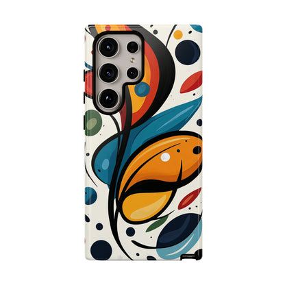 Vibrance Bloom – Bold Abstract Burst Phone Case for iPhone, Google Pixel, Samsung