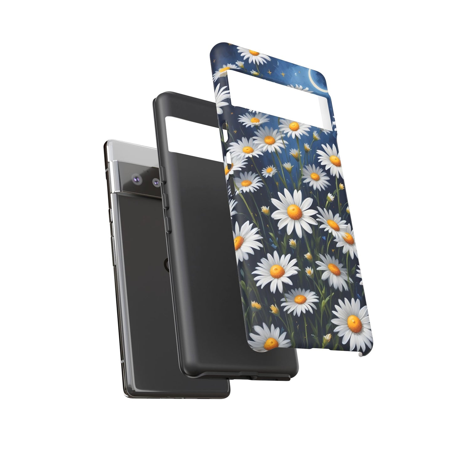 Witchy Daisy Flowers Phone Case Vintage Botanical Cover