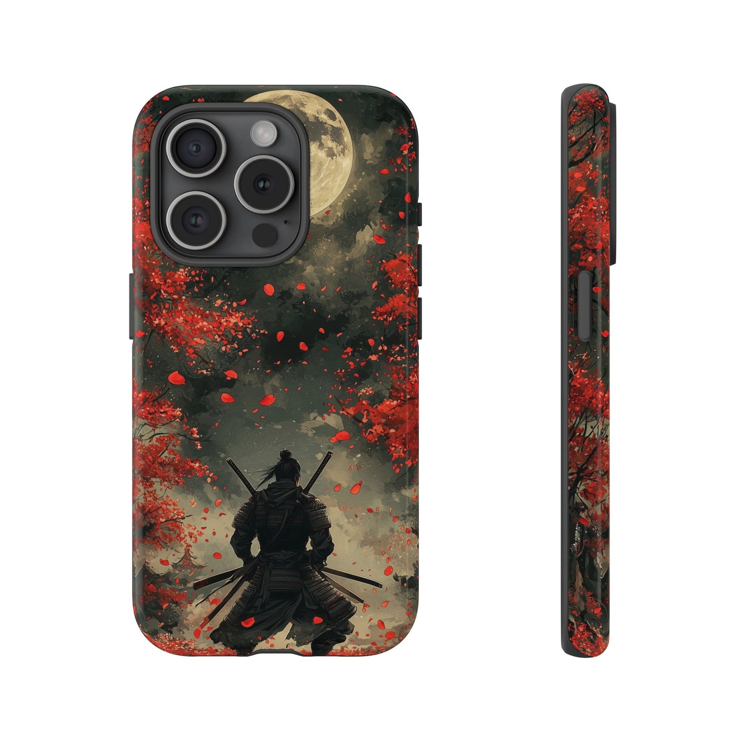 Moonlit Samurai: The Last Stand Phone Case for iPhone, Samsung & Pixel