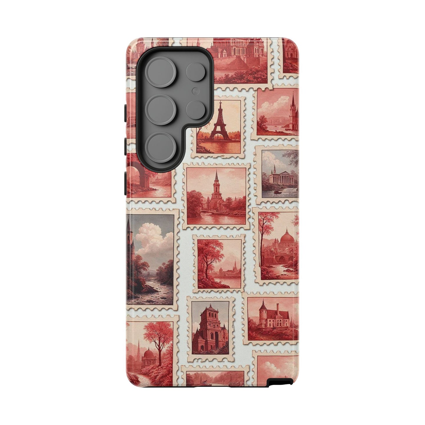 Vintage Postcard Stamps Phone Case